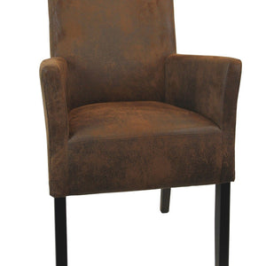 Armlehnstuhl aus Stoff mit Holzgestell Anatol small - Empinio24 - 