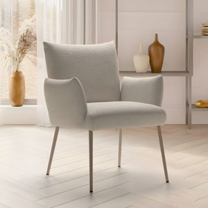 Armlehnstuhl Corte mit Stoff Polsterung Gestell aus Metall - Empinio24 - 