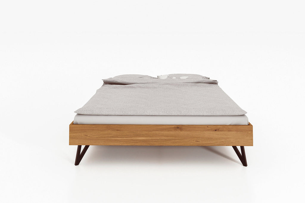 Bett ohne Kopfteil Eiche massiv GENT - Empinio24 - 160x200 - 