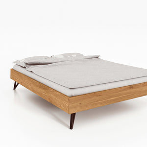 Bett ohne Kopfteil Eiche massiv GENT - Empinio24 - 90x200 - 