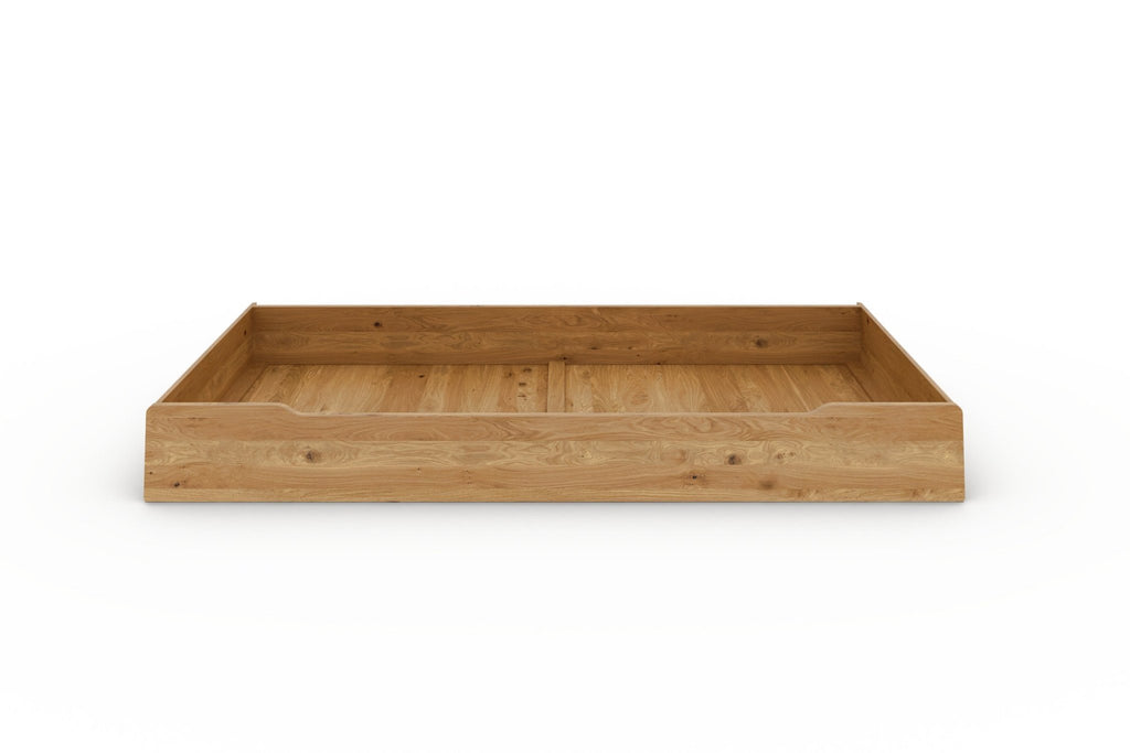 Bettschublade TRONDHEIM Eiche massiv - Empinio24 - 160x75 cm für Bett 140x200 - 