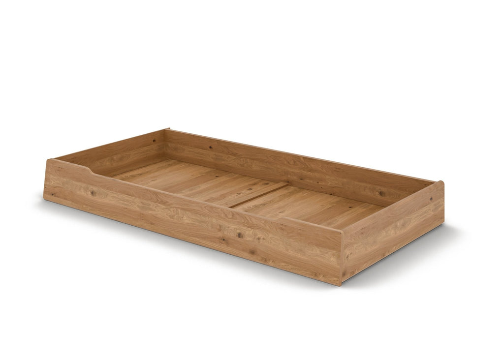 Bettschublade TRONDHEIM Eiche massiv - Empinio24 - 160x75 cm für Bett 140x200 - 