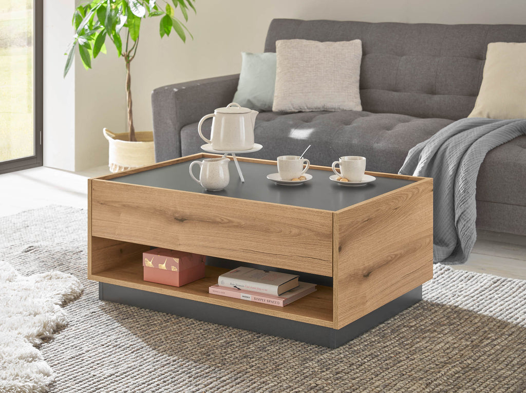 Couchtisch Eiche 90x60 cm Boston - Empinio24 - 
