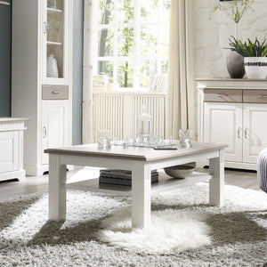 Couchtisch weiß 120x70 cm Kiefer Cordoba - Empinio24 - 