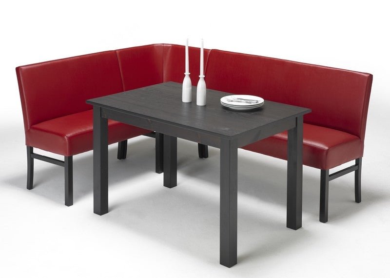 Eckbank Sophie aus Kunstleder und Massivholz - Empinio24 - 
