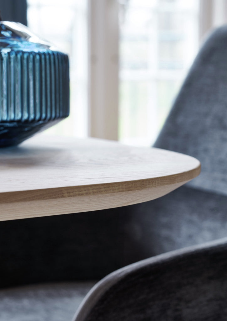 Esstisch Daytona Eiche massiv oval - Empinio24 - Wildeiche bianco - 220x105 cm - 