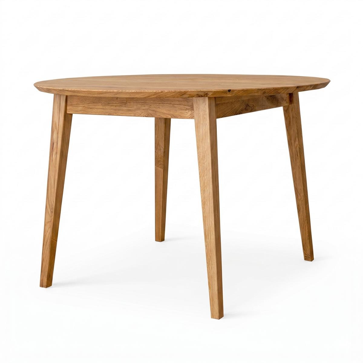 Esstisch rund ausziehbar Eiche 90 cm Orvieto