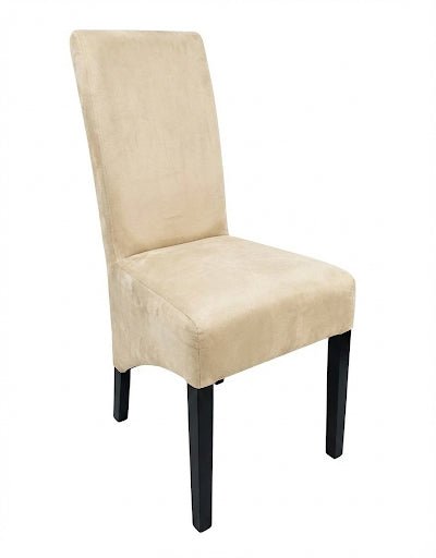 Esszimmerstuhl aus Microfaser mit Holzgestell Kenzo - 2 - Empinio24 - 