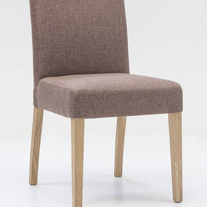 Esszimmerstuhl aus Stoff mit Holzgestell Alfo - Empinio24 - 