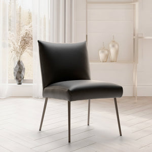 Esszimmerstuhl Corte Echtleder mit Metall - Gestell - Empinio24 - 