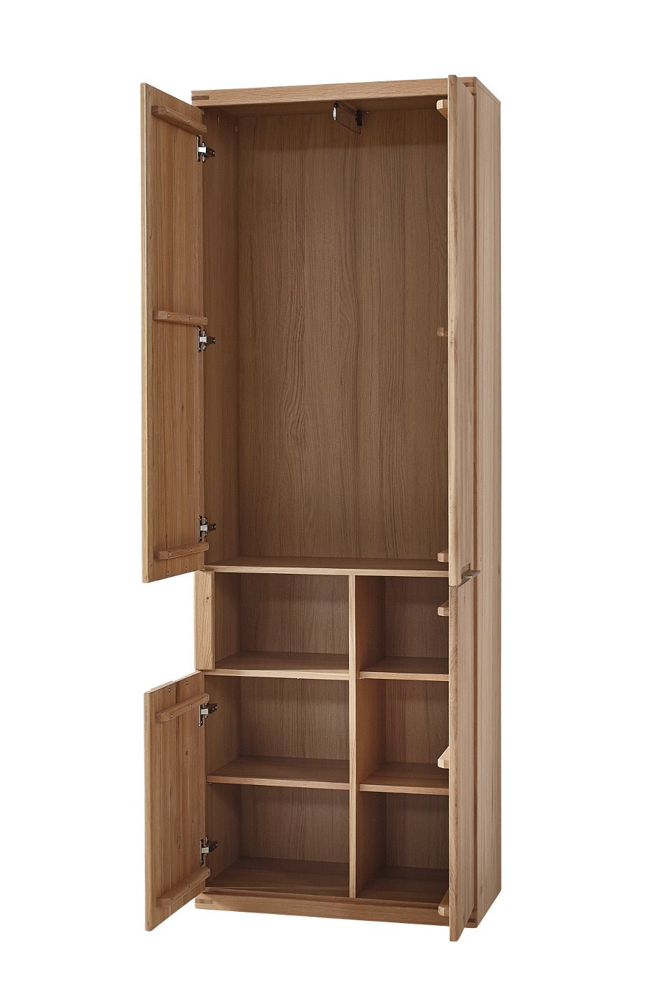 Garderobenschrank Eiche bianco 70 cm Nr.01 – Empinio24