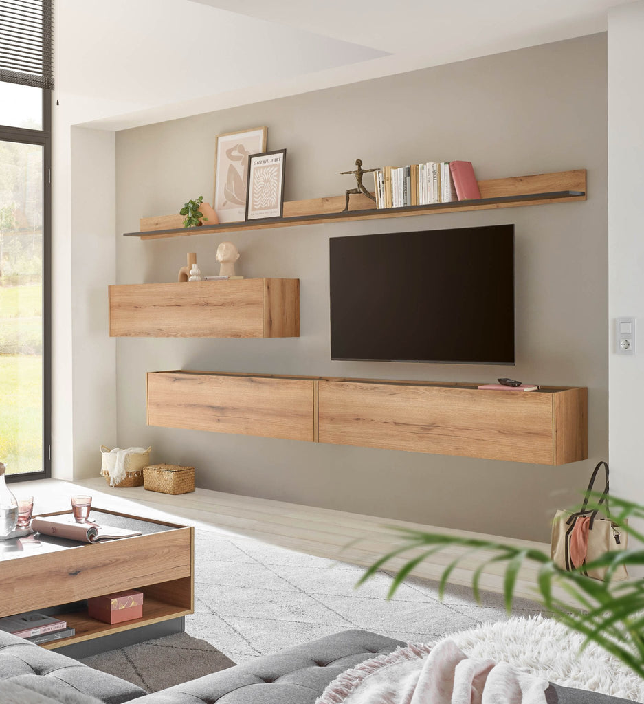Hängeschrank Eiche 150 cm Boston - Empinio24 - 