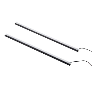 LED - Glaskantenbeleuchtung 2 - er Set warm - weiss - Empinio24 - 