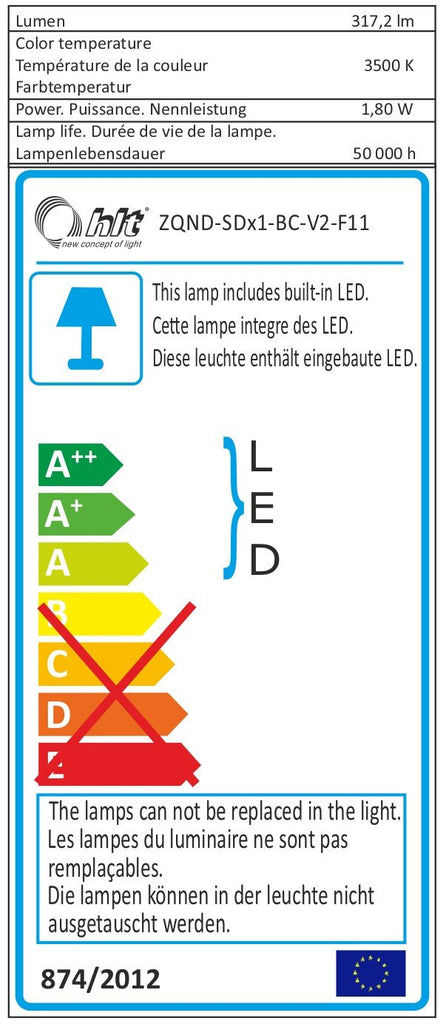 LED Spot - Beleuchtung 1 - er Set warm - weiss - Empinio24 - 