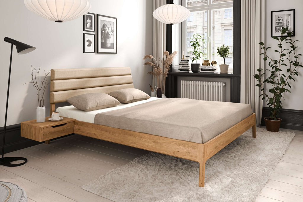 Nachtkommode 2 - er Set Eiche massiv Trondheim - Empinio24 - 
