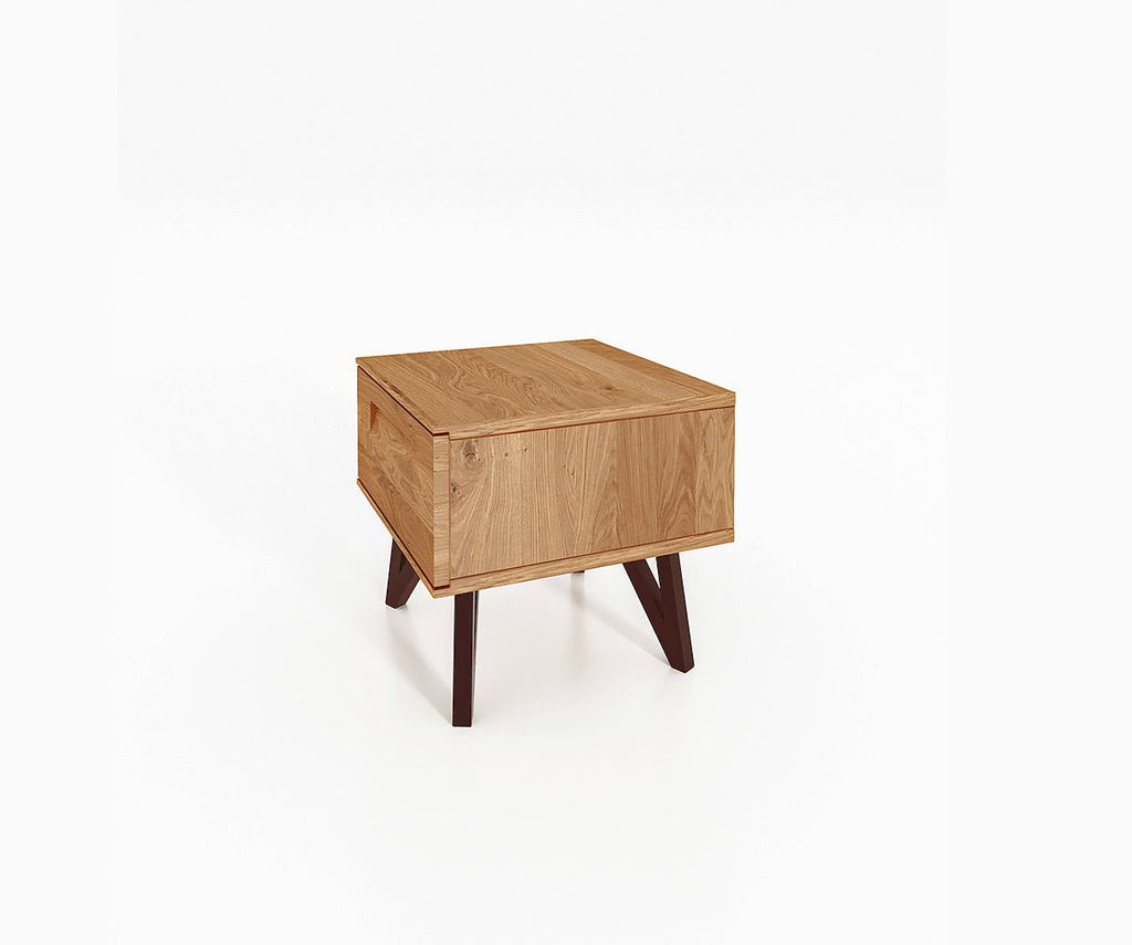 Nachttisch GENT Eiche massiv mit Schubkasten - Empinio24 - 