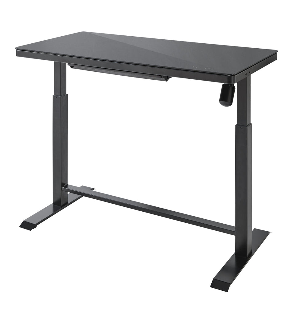 Schreibtisch schwarz elektrisch höhenverstellbar 120x60 cm LIFT4HOME - Empinio24 - 