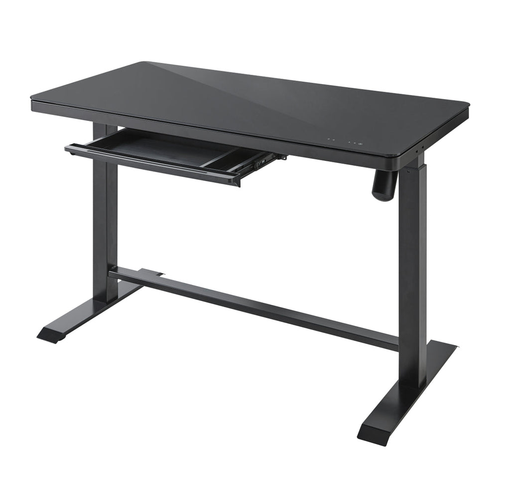 Schreibtisch schwarz elektrisch höhenverstellbar 120x60 cm LIFT4HOME - Empinio24 - 