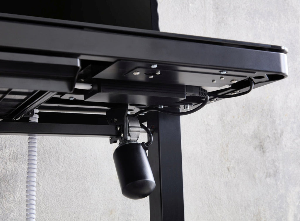 Schreibtisch schwarz elektrisch höhenverstellbar 120x60 cm LIFT4HOME - Empinio24 - 