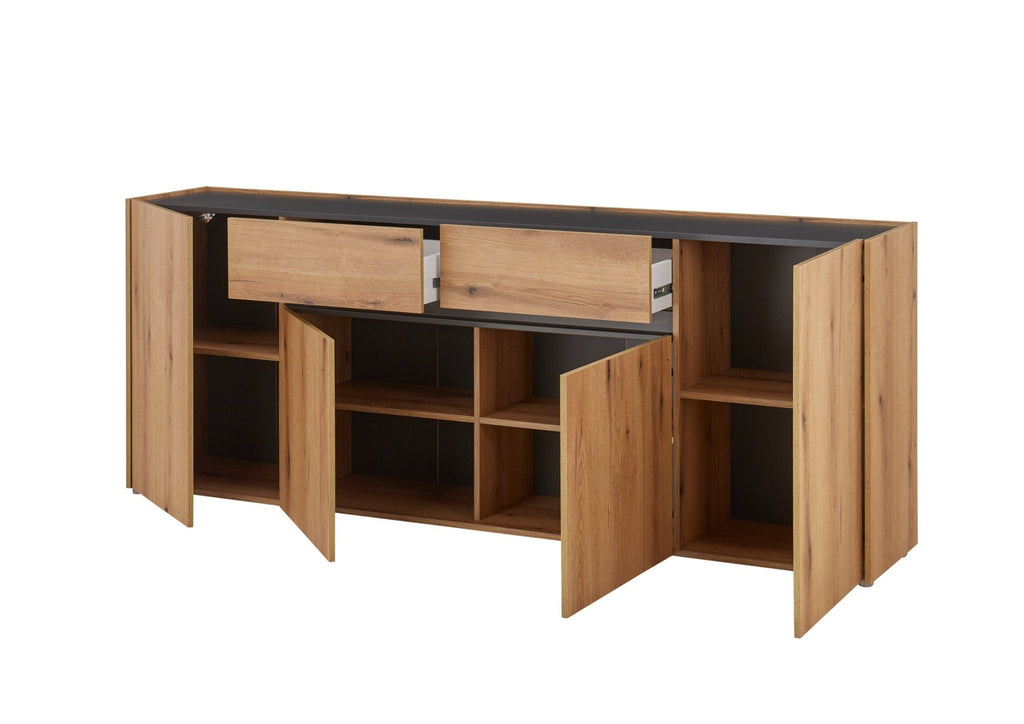 Sideboard Eiche 220 cm 4 - türig Boston - Empinio24 - 