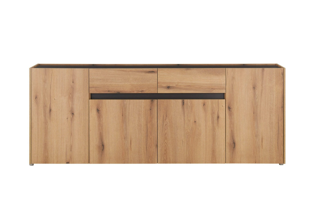 Sideboard Eiche 220 cm 4 - türig Boston - Empinio24 - 