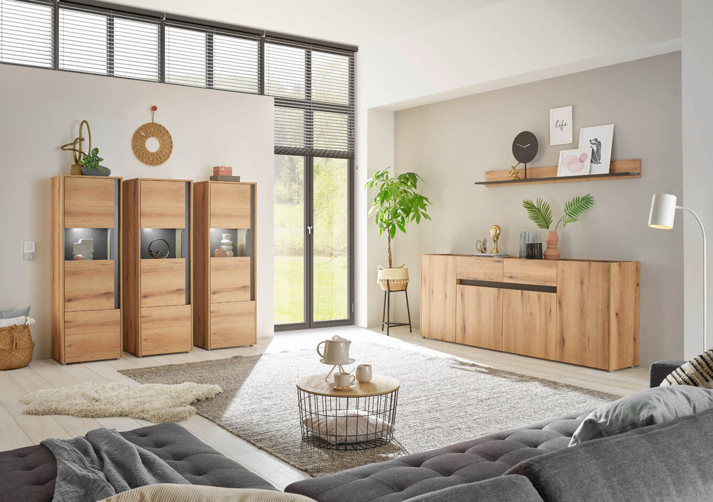 Sideboard Eiche 220 cm 4 - türig Boston - Empinio24 - 