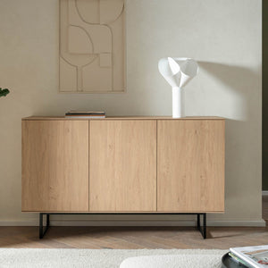 Sideboard Eiche hell 3 - türig 150 cm Como - Empinio24 - 