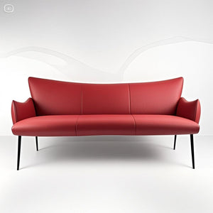 Sitzbank mit Armlehnen 205 cm 3,5 - Sitzer Corte Echtleder - Empinio24 - 