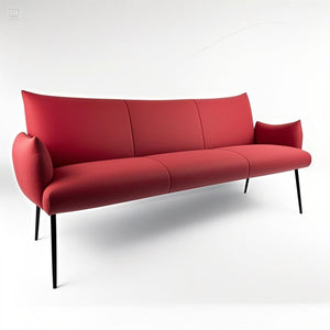 Sitzbank mit Armlehnen 205 cm 3,5 - Sitzer Corte Echtleder - Empinio24 - 