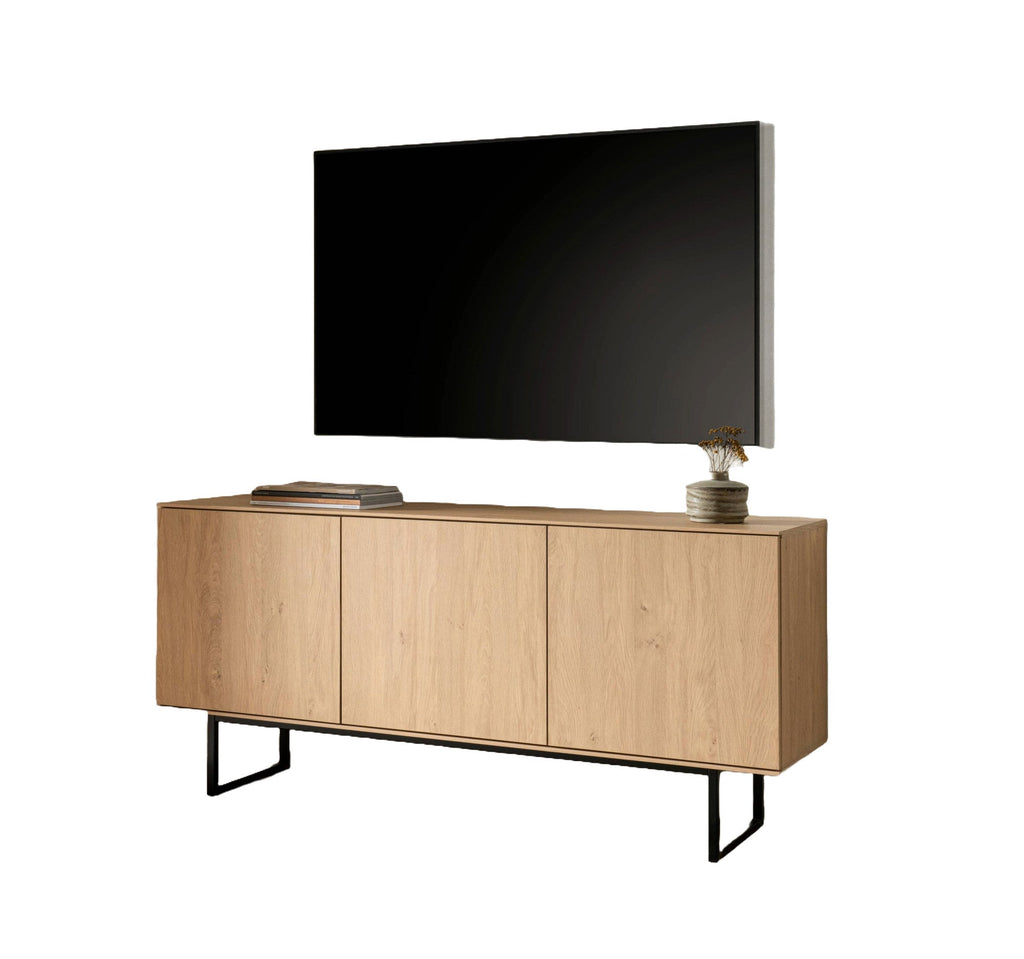 TV - Lowboard Eiche 150 cm Unterschrank Como - Empinio24 - 