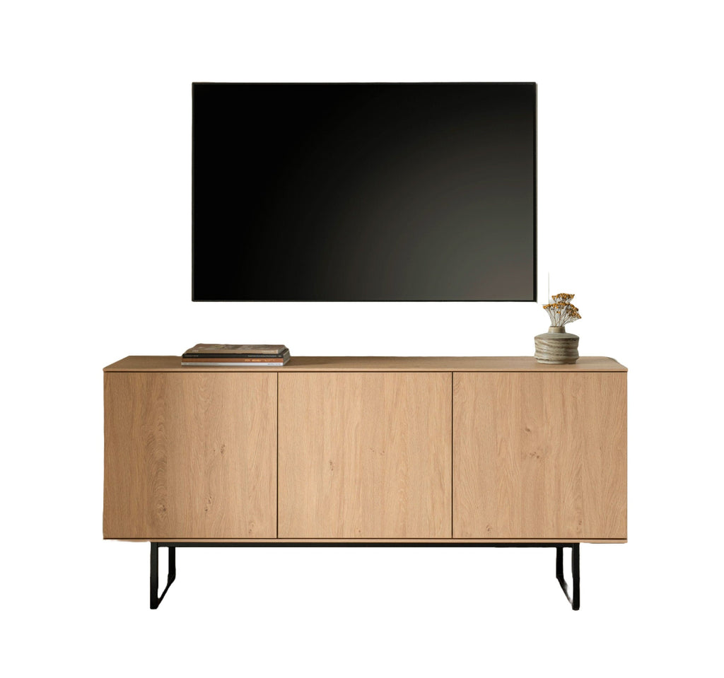 TV - Lowboard Eiche 150 cm Unterschrank Como - Empinio24 - 