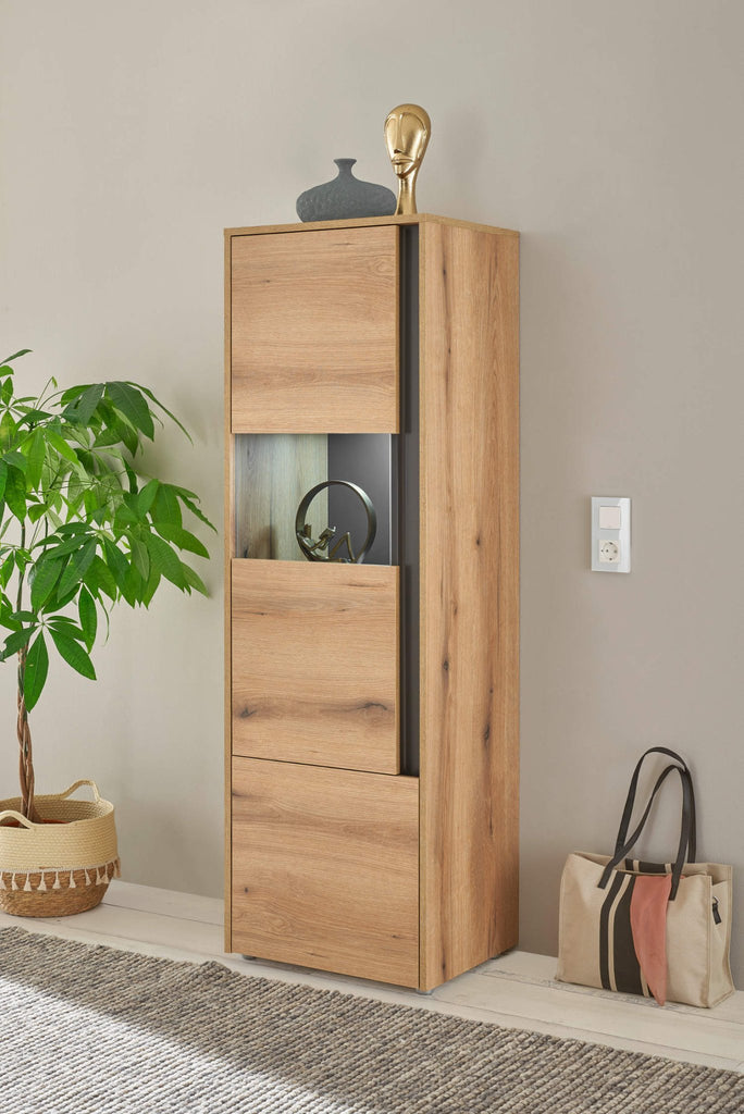 Vitrine Eiche 2 - türig 50 cm Boston - Empinio24 - 