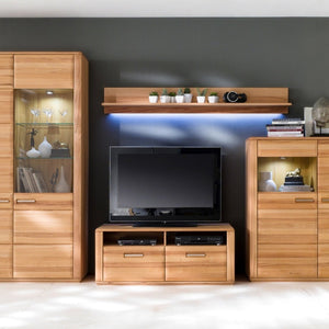 Wohnwand Kernbuche 357 cm Nr.3 Sanremo - Empinio24 - 