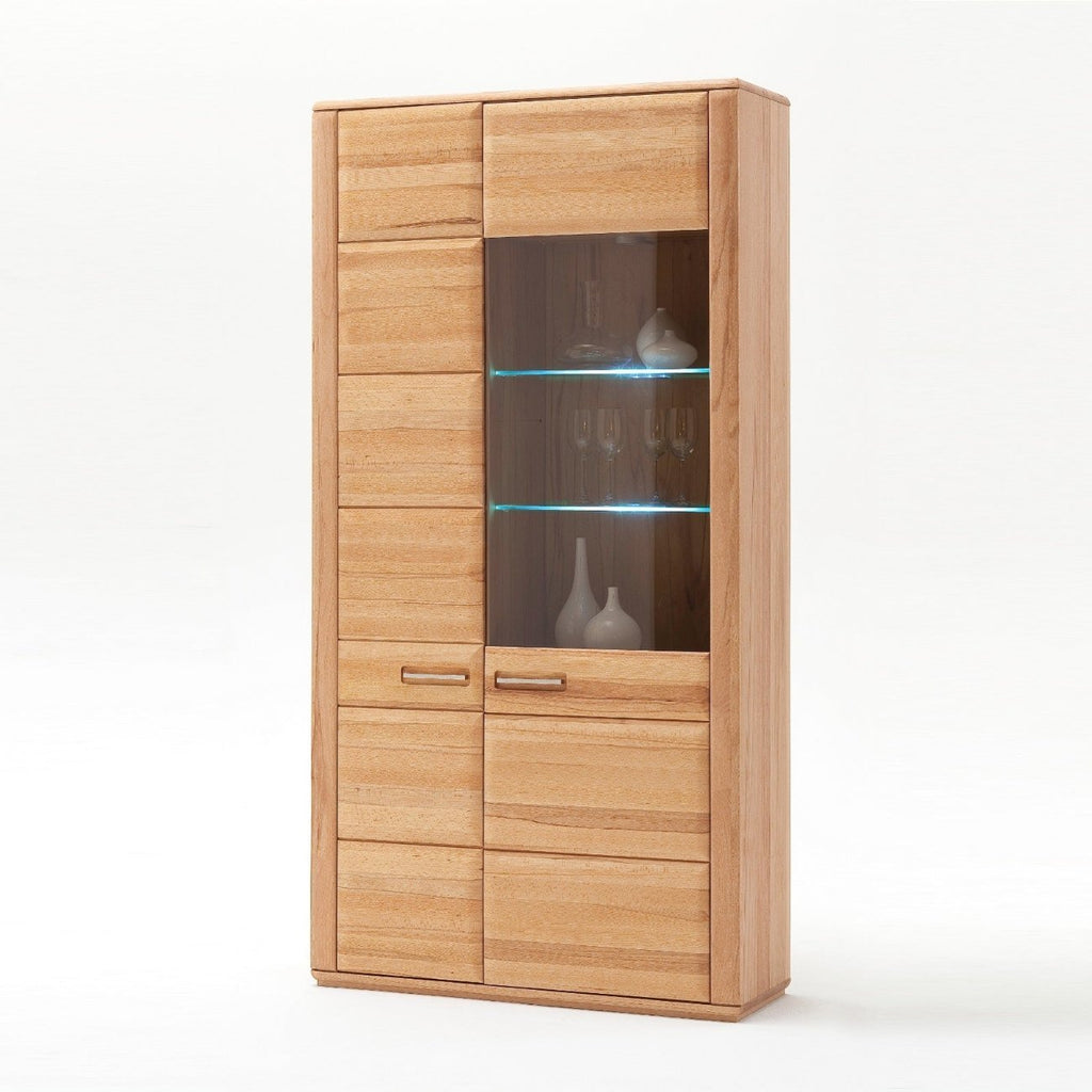 Wohnwand Kernbuche 357 cm Nr.33 Sanremo - Empinio24 - 