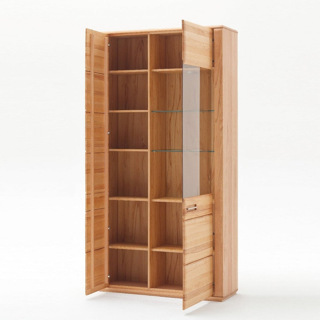 Wohnwand Kernbuche 357 cm Nr.33 Sanremo - Empinio24 - 