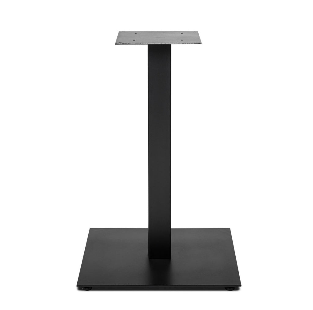 Bistro Tischgestell aus Stahl schwarz 72 cm NAPOLI