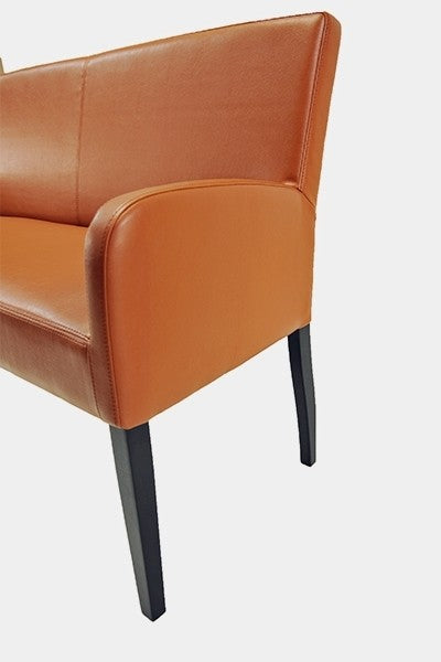 Sitzbank aus Kunstleder 163 cm Beine aus Buche oder Eiche Farben wählbar ALFO