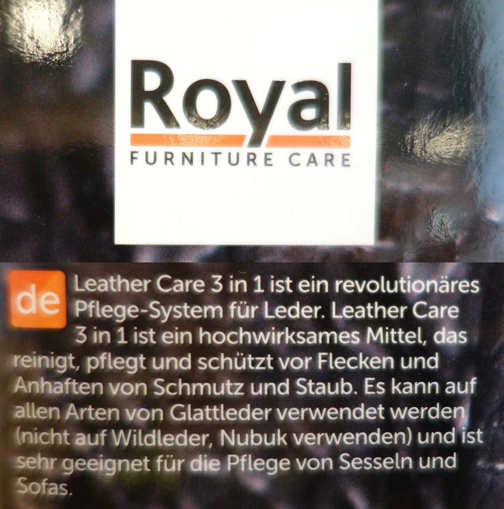 ROYAL FC-Leather Care Kit 3in1 2x150ml Lederpflege